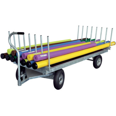 Galvanisierter 4-Rad-Wagen La Gée Galvanisierter 4-Rad-Wagen La Gée