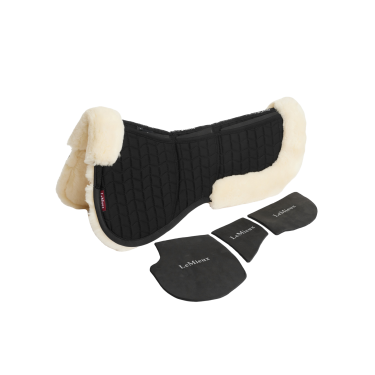 LeMieux Merino + ProSorb Sattelkissen mit Keilen, 3 Taschen LeMieux Merino + ProSorb Sattelkissen mit Keilen, 3 Taschen