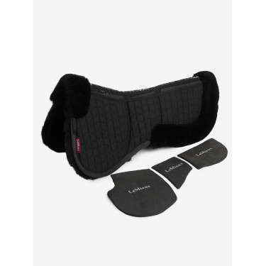 LeMieux Merino + ProSorb Sattelkissen mit Keilen, 3 Taschen LeMieux Merino + ProSorb Sattelkissen mit Keilen, 3 Taschen