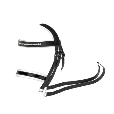 Spielzeug-Trense Mini Poney LeMieux Schwarz