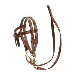 Western-Zaumzeug tan für Spielzeug-Mini-Pony LeMieux