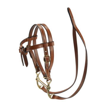 Western-Zaumzeug tan für Spielzeug-Mini-Pony LeMieux