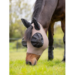 Fliegenschutzmaske LeMieux Bug Relief Full Walnuss Braun