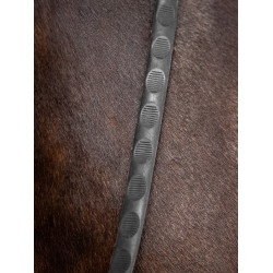 Magna Grip Gummizügel LeMieux Schwarz / silbern