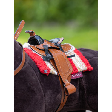 Selle Western tan pour jouet Toy Pony Selle Western tan pour jouet Toy Pony
