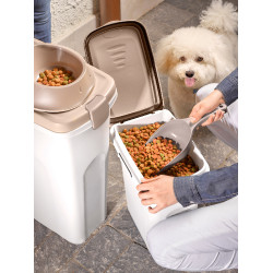 Futterbehälter Petfood Kerbl Weiß / Braun Futterbehälter Petfood Kerbl Weiß / Braun
