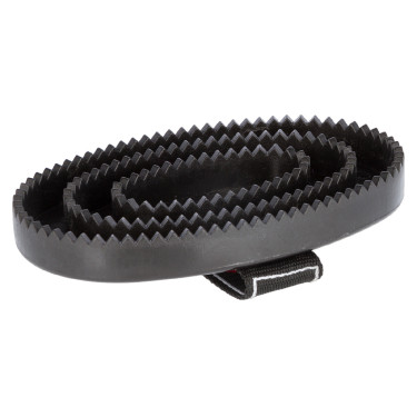 Kunststoff-Striegel Covalliero Schwarz