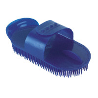 Kunststoff-Striegel Kerbl Blau