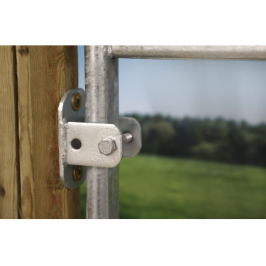 Fixation murale / au sol pour panneaux de pré Kerbl Fixation murale / au sol pour panneaux de pré Kerbl