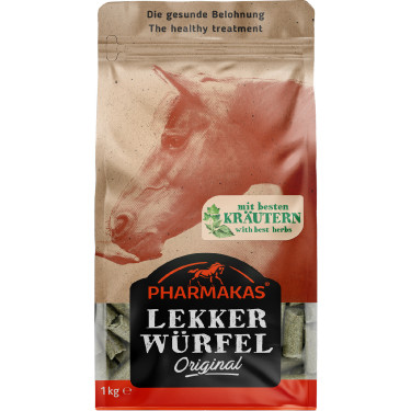 Kräuter-Leckerlis für Pferde Pharmakas Kräuter-Leckerlis für Pferde Pharmakas