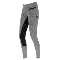 Reitleggings Damen Equona Covalliero Grau