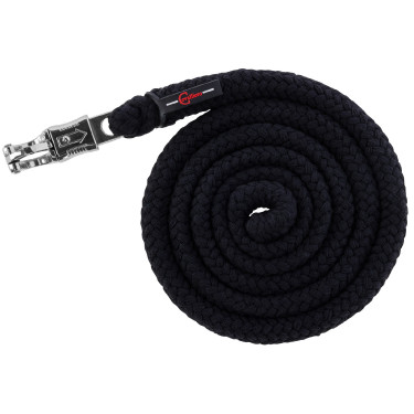 Longe Doria Karabinerhaken mit Panikverschluss Covalliero Schwarz Longe Doria Karabinerhaken mit Panikverschluss Covalliero Schwarz