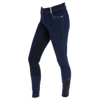 Reithose Basic Plus LS Damen Covalliero Blau