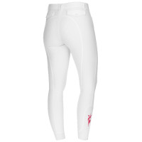 Janne x PinkRibbon Vollbesatz-Grip-Reithose Damen Covalliero Weiß Wei&amp;amp;amp;amp;amp;szlig;