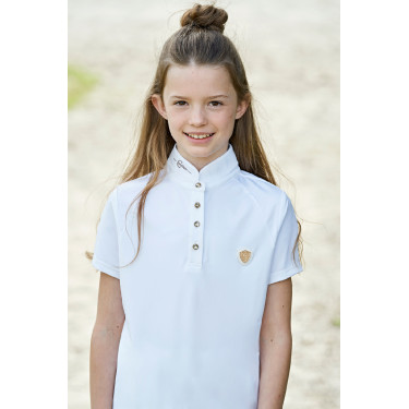 Wettkampf-Poloshirt Kinder Goldana Covalliero Wettkampf-Poloshirt Kinder Goldana Covalliero