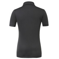 Damen-Poloshirt kurzarm Covalliero Graphit Grau Damen-Poloshirt kurzarm Covalliero Graphit Grau