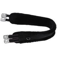 Gurt mit synthetischem Fell Covalliero Schwarz Gurt mit synthetischem Fell Covalliero Schwarz