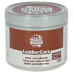 Seife für Sättel und Leder Magic Brush