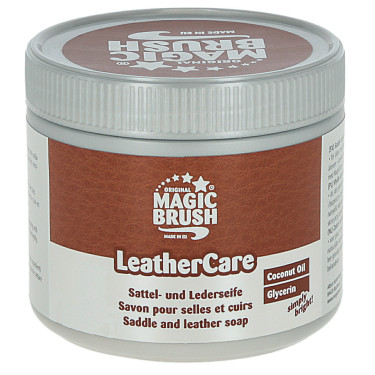 Seife für Sättel und Leder Magic Brush
