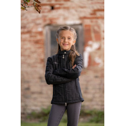 Kinderjacke aus zweierlei Material Covalliero