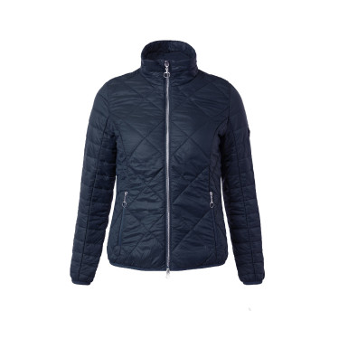 Leichte Daunenjacke Horze Elena Damen Dunkelmarineblau Leichte Daunenjacke Horze Elena Damen Dunkelmarineblau