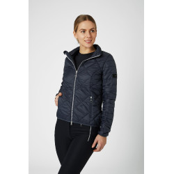 Leichte Daunenjacke Horze Elena Damen Dunkelmarineblau Leichte Daunenjacke Horze Elena Damen Dunkelmarineblau