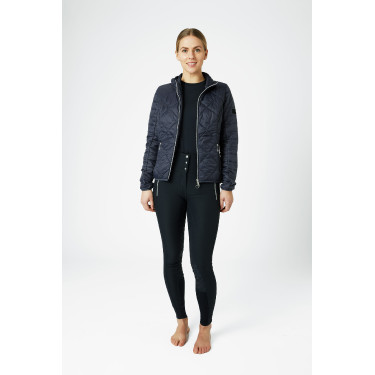 Leichte Daunenjacke Horze Elena Damen Dunkelmarineblau Leichte Daunenjacke Horze Elena Damen Dunkelmarineblau