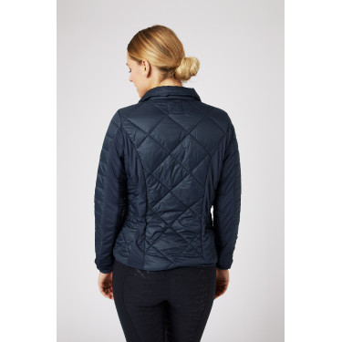 Leichte Daunenjacke Horze Elena Damen Dunkelmarineblau Leichte Daunenjacke Horze Elena Damen Dunkelmarineblau