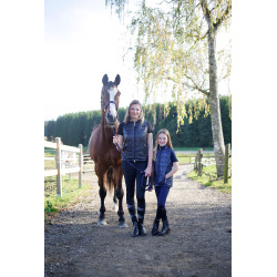 Reitleggings Damen Equona Covalliero Dunkelblau