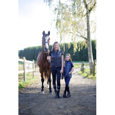 Reitleggings Damen Equona Covalliero Dunkelblau