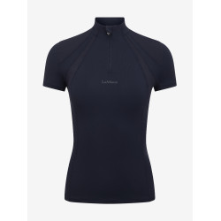 Unterhemd Mesh Kurzarm LeMieux Mia Marine Marineblau