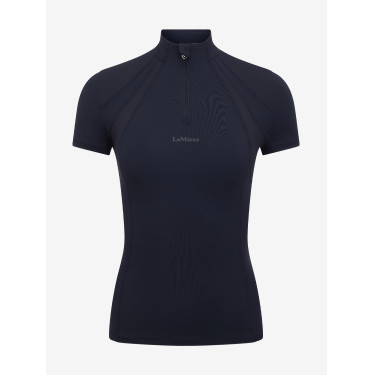 Unterhemd Mesh Kurzarm LeMieux Mia Marine Marineblau