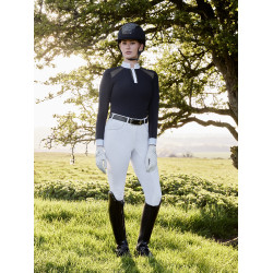 LeMieux Camille Wettkampfshirt langarm Marine altes Modell Marineblau