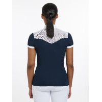 Turnierpolo Emily LeMieux Kurzarm Marine altes Modell Marineblau Turnierpolo Emily LeMieux Kurzarm Marine altes Modell Marineblau