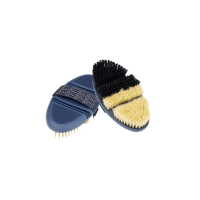Flexi Half & Half Grooming Bürste LeMieux Marine Marineblau Flexi Half & Half Grooming Bürste LeMieux Marine Marineblau