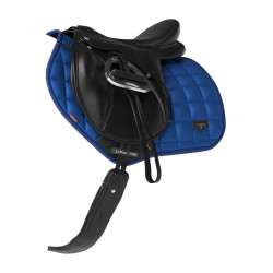 Satteldecke LeMieux Loire Close Contact Square Springen Benetton Blau