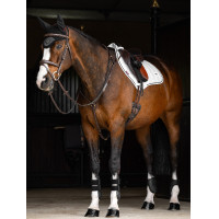 Satteldecke LeMieux Loire Close Contact Square Springen Benetton Blau