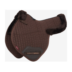 Stoßdämpfende Schabracke Hunter LeMieux Lined Close Contact Braun / braun