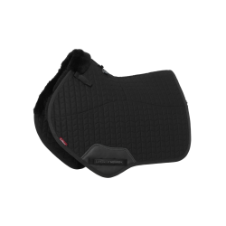 LeMieux Stoßdämpfende Schabracke Lined Close Contact Square Merino+ Schwarz / schwarz LeMieux Stoßdämpfende Schabracke Lined Close Contact Square Merino+ Schwarz / schwarz