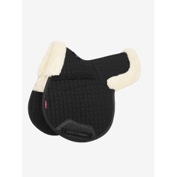 Hunter-Schabracke LeMieux Merino+ halb gefüttert Schwarz / Natur