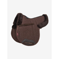 Hunter-Schabracke LeMieux Merino+ halb gefüttert Braun / braun