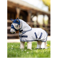 Fliegendecke für Spielzeug-Mini-Pony LeMieux Grau / Marine Fliegendecke für Spielzeug-Mini-Pony LeMieux Grau / Marine