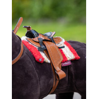 Western-Pad für Mini-Pony-Spielzeug LeMieux Chilli Rot Western-Pad für Mini-Pony-Spielzeug LeMieux Chilli Rot