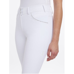 LeMieux Lottie Vollbesatz-Reithose aus Wildleder Weiß Wei&amp;amp;amp;amp;amp;amp;szlig;