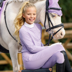 Wettkampfshirt HV Polo Laura Kinder Violett Lila