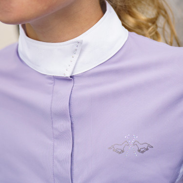 Wettkampfshirt HV Polo Laura Kinder Violett Lila