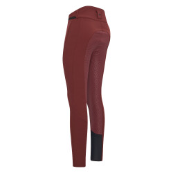 Reithose Easy Rider Queen Diamond Silikon-Vollbesatz-Grip Zinfadel Bordeaux