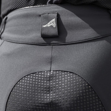 Reithose Easy Rider Queen Diamond Silikon-Vollbesatz-Grip Schwarz