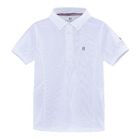 Wettkampfshirt kurzarm Jungen Classic Kingsland Weiß