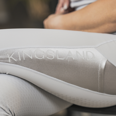 Legging d’entraînement grips genoux femme KLjulia Kingsland Gris clair